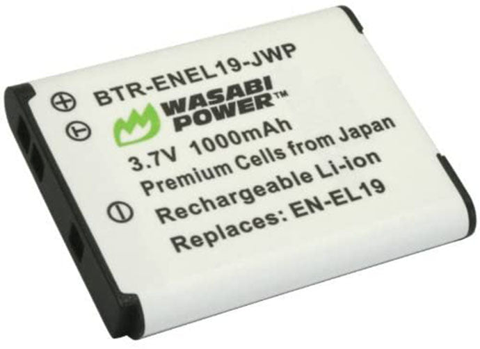 Wasabi Power Battery for Nikon EN-EL19 and Nikon COOLPIX