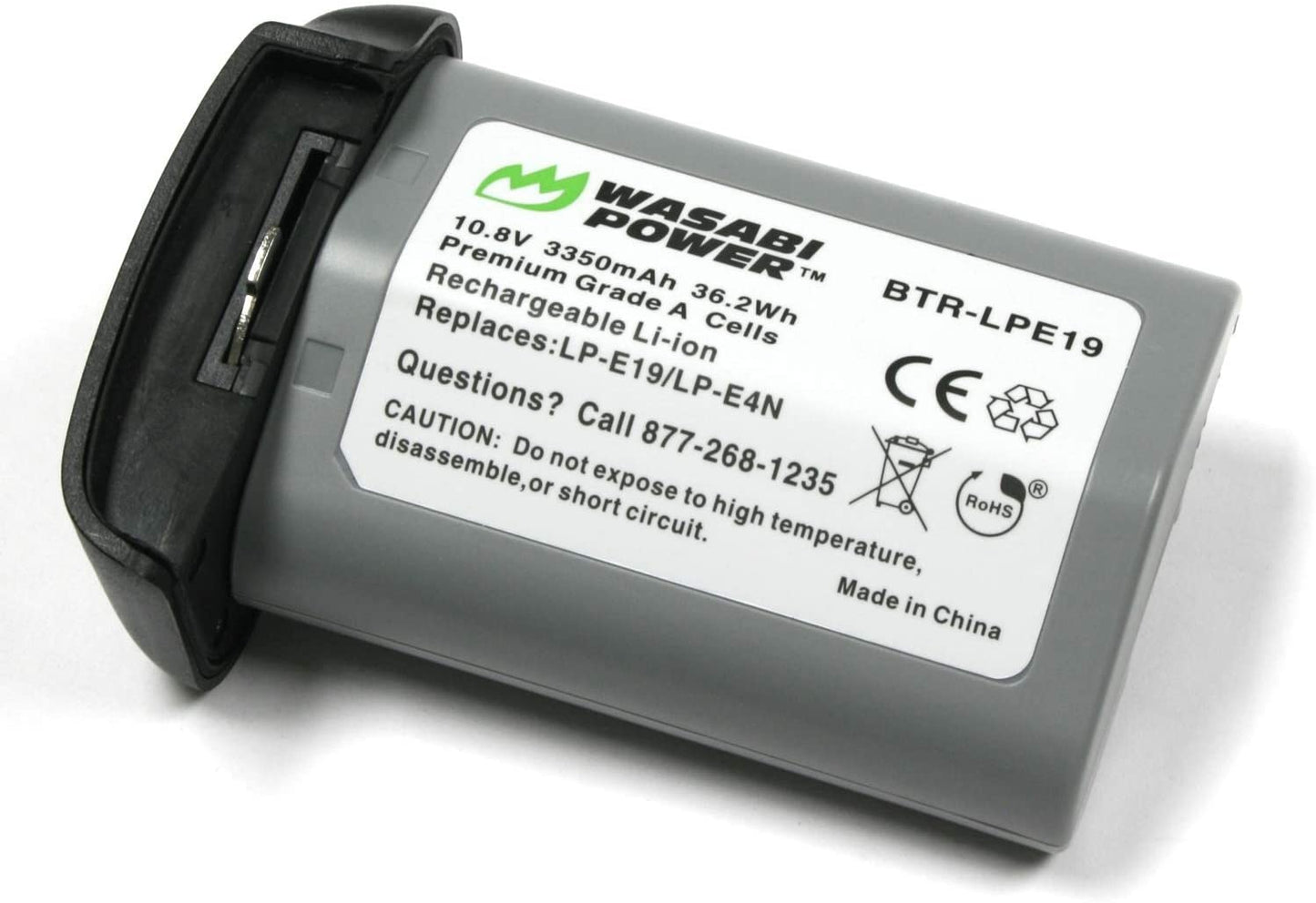 Wasabi Power LPE19 Battery (3350mAh) for Canon LP-E19, LP-E4, LP-E4N