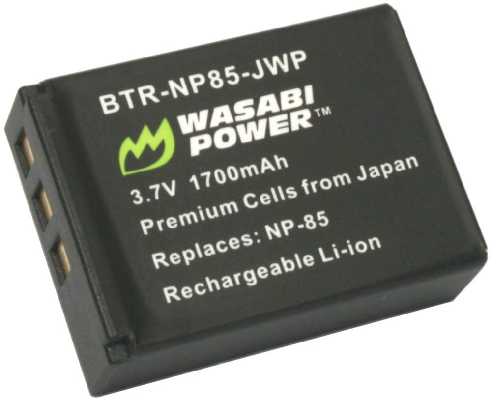 Wasabi Power Battery for Fujifilm NP-85  and Fuji FinePix S1, SL240, SL260, SL280, SL300, SL305, SL1000
