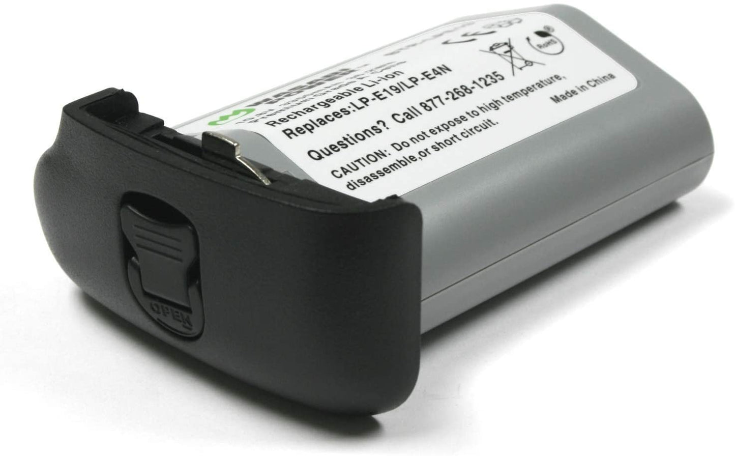 Wasabi Power LPE19 Battery (3350mAh) for Canon LP-E19, LP-E4, LP-E4N