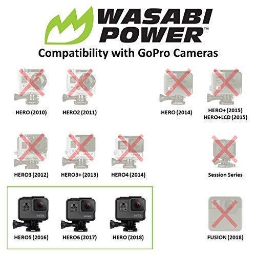 Wasabi Power Extended Battery for GoPro HERO 5, HERO5 Black (2500mAh)