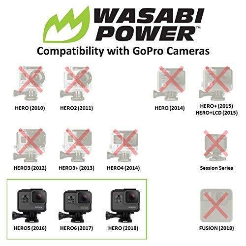 Wasabi Power Extended Battery for GoPro HERO 5, HERO5 Black (2500mAh)