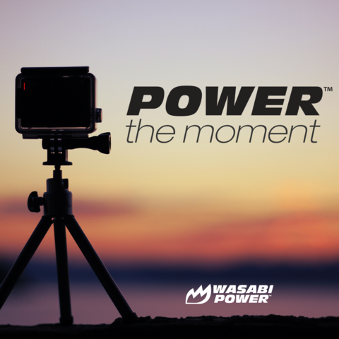 HERO8 Black Battery Wasabi Power for GoPro HERO8 Black, HERO 8 Black